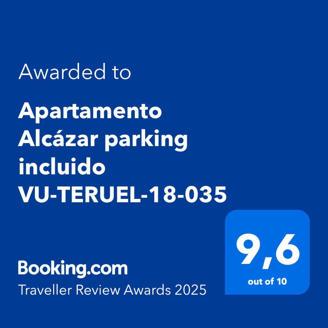 Apartamento Alcazar Parking Incluido Vu-Teruel-18-035 Bagian luar foto
